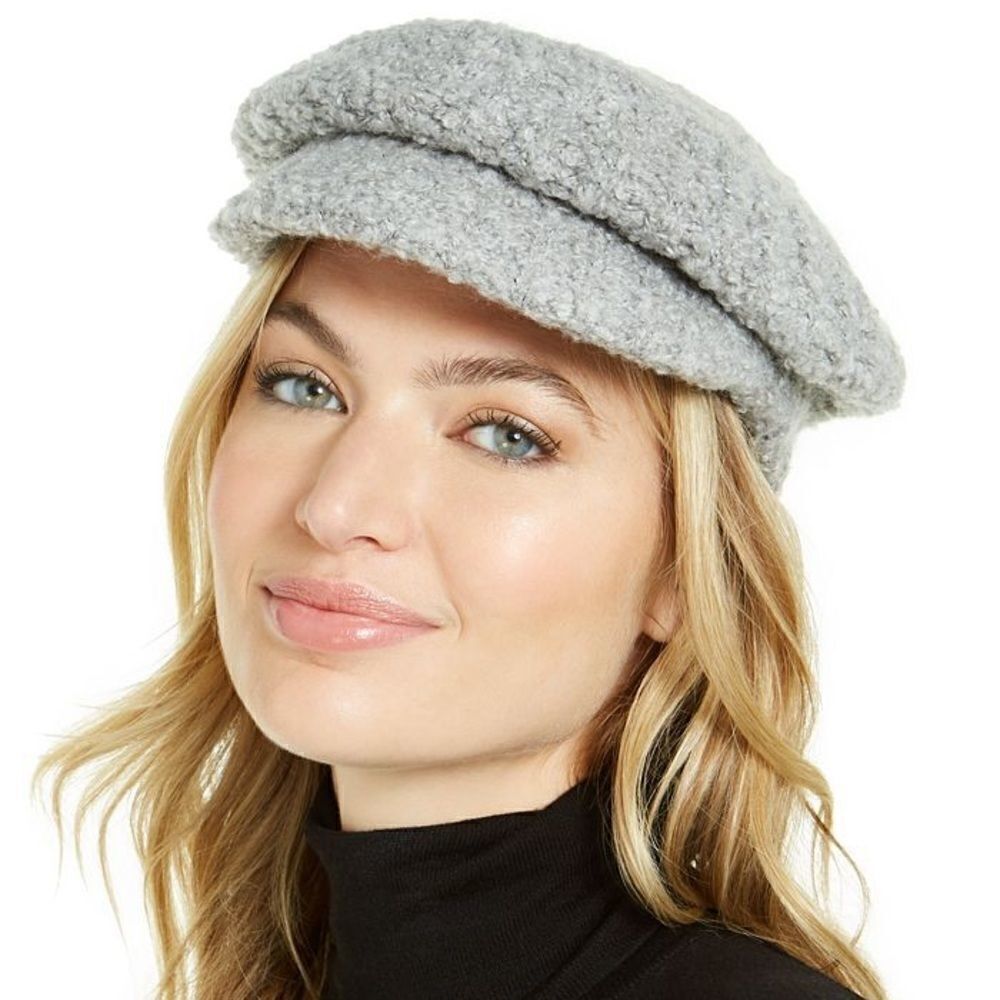 Echo 23 Silver Boucle Gibson Girl Hat NWT